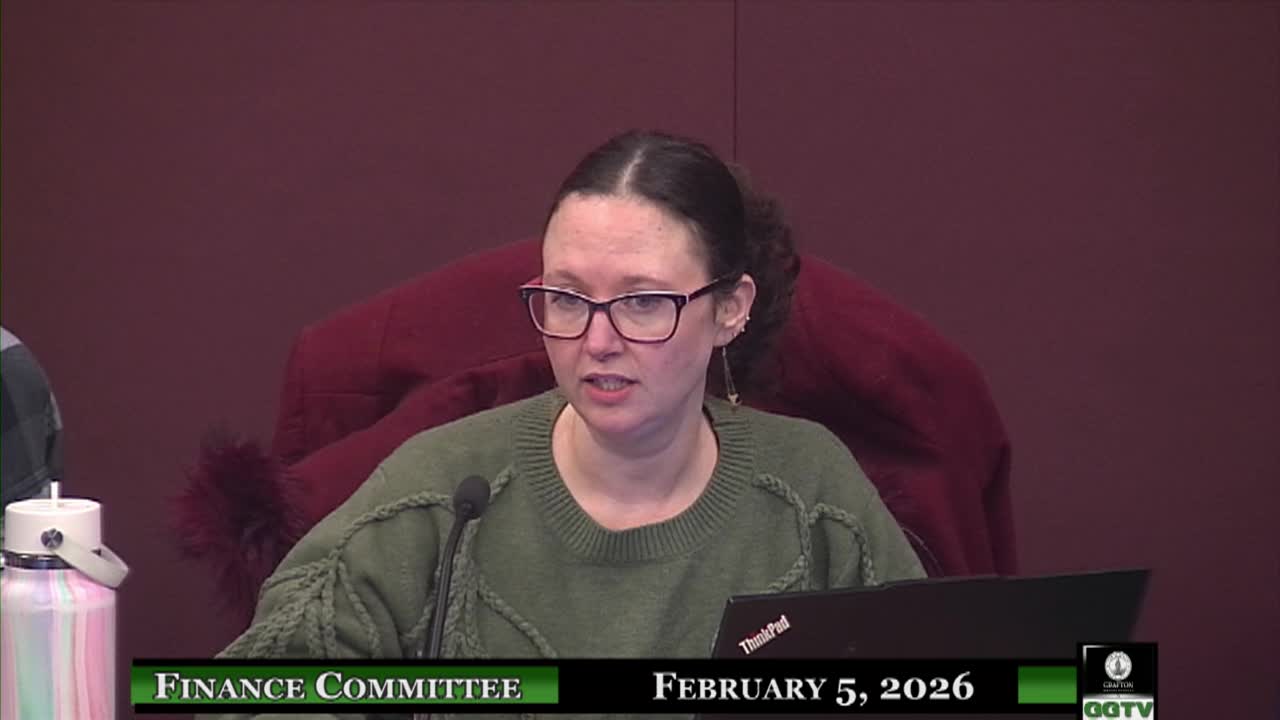 Thumbnail image for Finance Committee 2-5-26