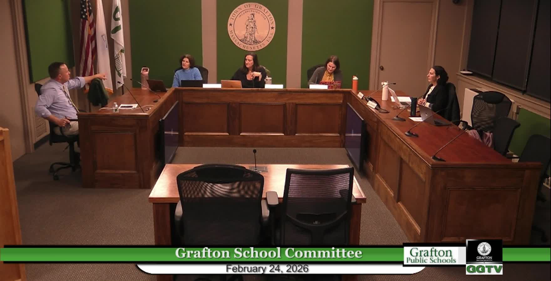 Thumbnail image for School Committee 2-24-26 Budget Hearing and Meeting