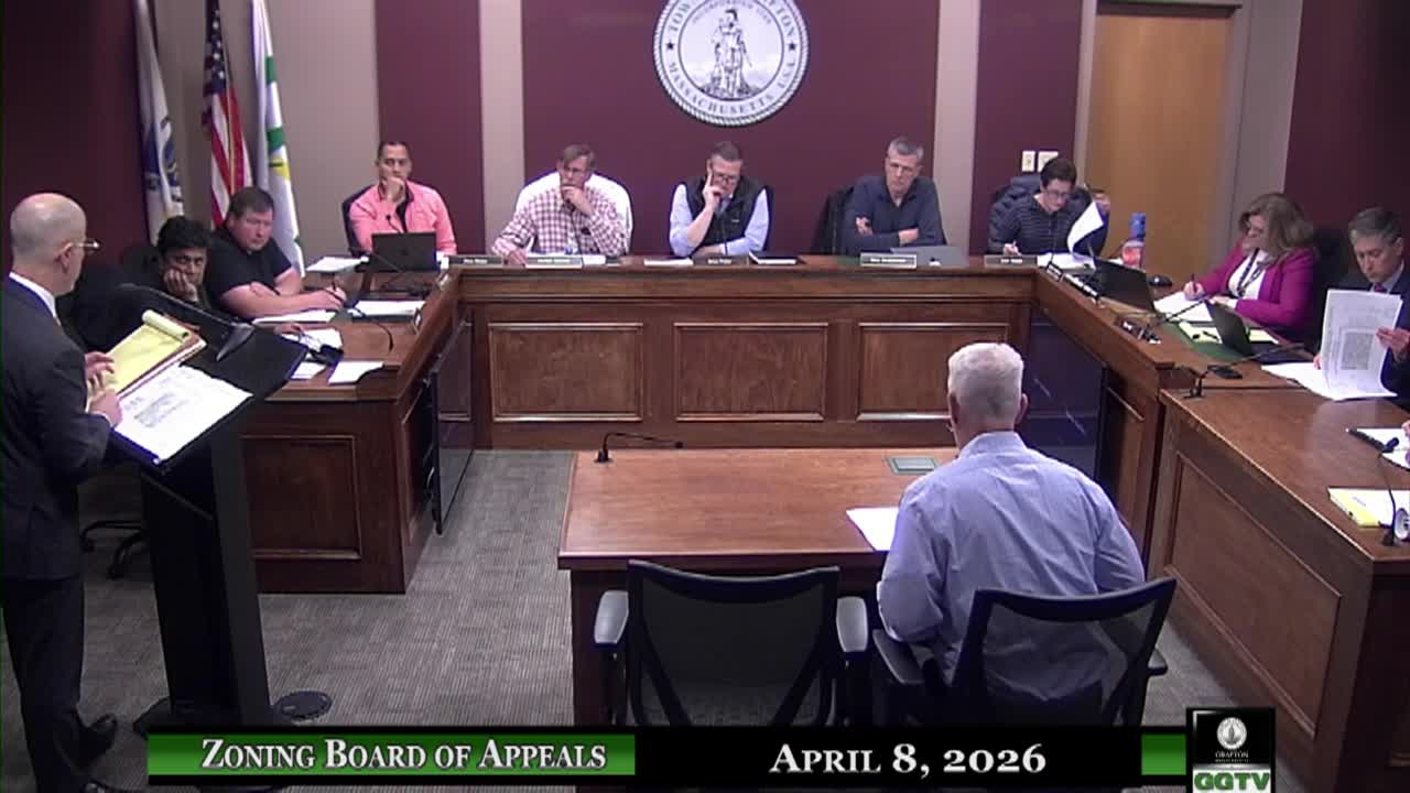 Thumbnail image for Zoning Board of Appeals 4-8-26