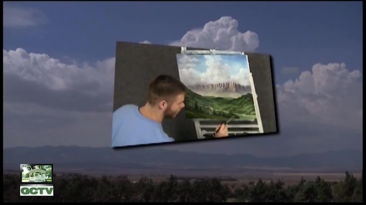 Thumbnail image for Painting with Kevin 9 Looking over the Valley